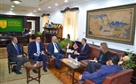 رئيس جامعة الإسكندرية والسفير الأمريكي بالقاهرة يؤكدان على دعم التعاون المشترك