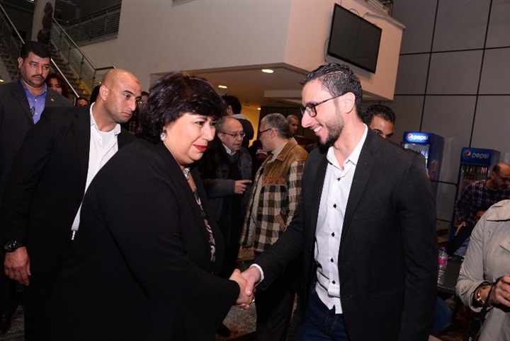 بالصور.. بحضور وزيرة الثقافة ونجوم الفن حفل تأبين المخرج محسن حلمي بالمسرح القومي بالصور.. بحضور وزيرة الثقافة ونجوم الفن حفل تأبين المخرج محسن حلمي بالمسرح القومي