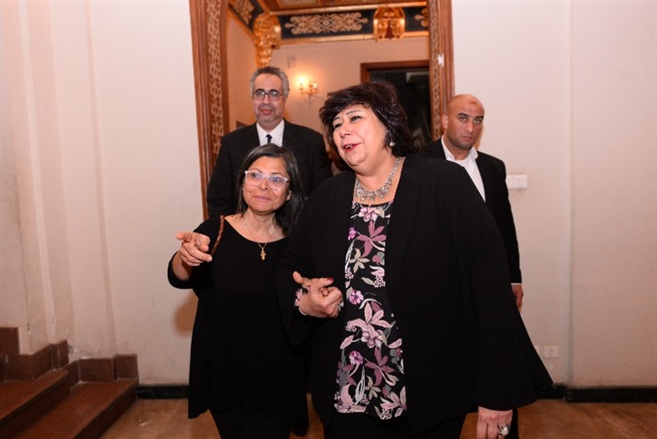 بالصور.. بحضور وزيرة الثقافة ونجوم الفن حفل تأبين المخرج محسن حلمي بالمسرح القومي بالصور.. بحضور وزيرة الثقافة ونجوم الفن حفل تأبين المخرج محسن حلمي بالمسرح القومي