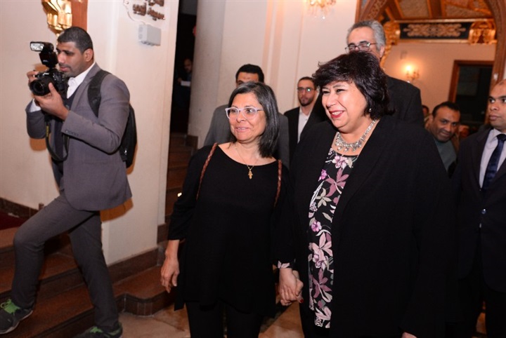 بالصور.. بحضور وزيرة الثقافة ونجوم الفن حفل تأبين المخرج محسن حلمي بالمسرح القومي بالصور.. بحضور وزيرة الثقافة ونجوم الفن حفل تأبين المخرج محسن حلمي بالمسرح القومي