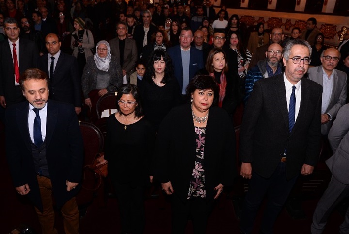 بالصور.. بحضور وزيرة الثقافة ونجوم الفن حفل تأبين المخرج محسن حلمي بالمسرح القومي بالصور.. بحضور وزيرة الثقافة ونجوم الفن حفل تأبين المخرج محسن حلمي بالمسرح القومي