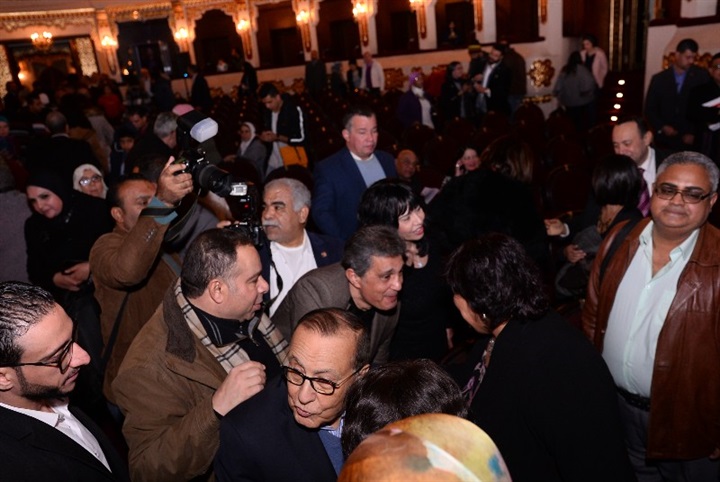بالصور.. بحضور وزيرة الثقافة ونجوم الفن حفل تأبين المخرج محسن حلمي بالمسرح القومي بالصور.. بحضور وزيرة الثقافة ونجوم الفن حفل تأبين المخرج محسن حلمي بالمسرح القومي