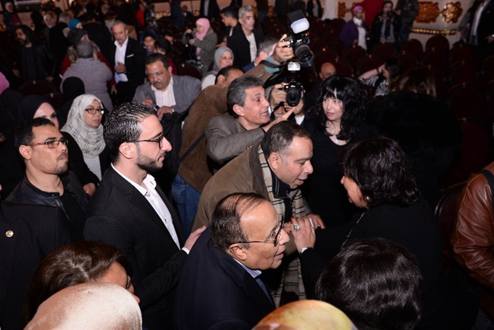 بالصور.. بحضور وزيرة الثقافة ونجوم الفن حفل تأبين المخرج محسن حلمي بالمسرح القومي بالصور.. بحضور وزيرة الثقافة ونجوم الفن حفل تأبين المخرج محسن حلمي بالمسرح القومي