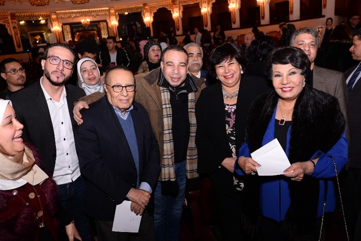 بالصور.. بحضور وزيرة الثقافة ونجوم الفن حفل تأبين المخرج محسن حلمي بالمسرح القومي بالصور.. بحضور وزيرة الثقافة ونجوم الفن حفل تأبين المخرج محسن حلمي بالمسرح القومي