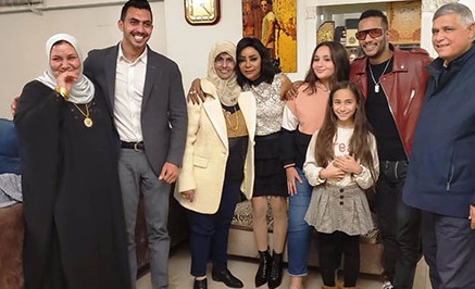 بالصور.. محمد رمضان يحتفل بخطوبة شقيقته بالصور.. محمد رمضان يحتفل بخطوبة شقيقته