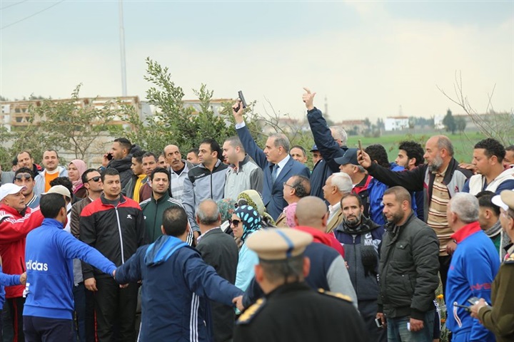 محافظ كفر الشيخ  يكرم الفائزين في ماراثون الجري