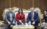 محافظ المنوفية يستقبل وفد البنك الأهلي المصري ومؤسسة مصر 