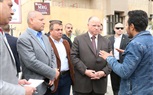 محافظ القاهرة يتفقد أعمال التطوير بمحور جسر السويس
