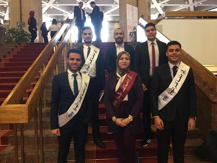 بالصور.. المركز الثاني لطلاب جامعة كفر الشيخ في ملتقى الاتحادات الطلابية