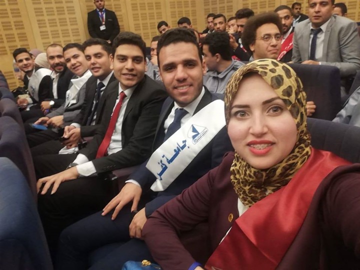 بالصور.. المركز الثاني لطلاب جامعة كفر الشيخ في ملتقى الاتحادات الطلابية