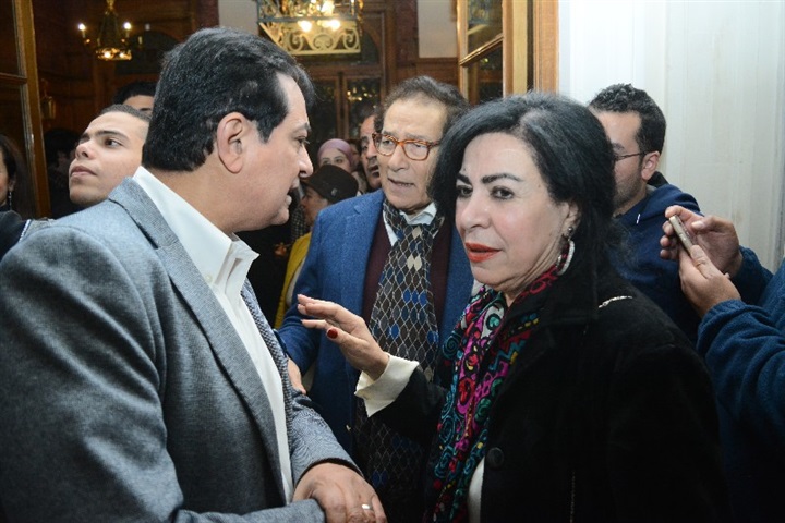 بالصور .. نجوم الفن في حفل افتتاح معرض فاروق حسني بالصور .. نجوم الفن في حفل افتتاح معرض فاروق حسني