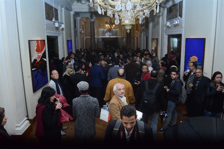 بالصور .. نجوم الفن في حفل افتتاح معرض فاروق حسني بالصور .. نجوم الفن في حفل افتتاح معرض فاروق حسني