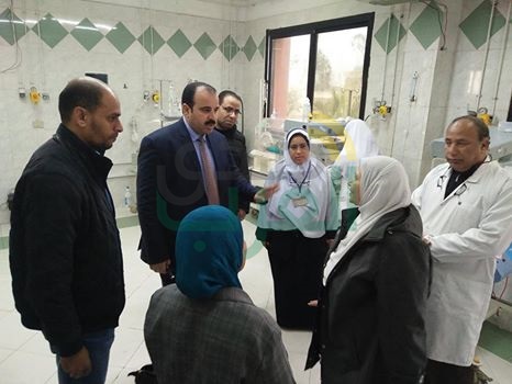 بالصور.. وكيل وزارة الصحة بالشرقية يتابع إضافة أجهزة طبية جديدة بمستشفى أبو حماد المركز