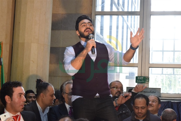 شاهد بالصور.. تامر حسني بمستشفى قصر العيني شاهد بالصور.. تامر حسني بمستشفى قصر العيني