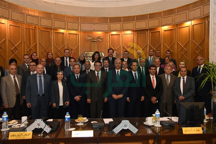 سلطان وعبد الغفار يشاركان فى مجلس إدارة جامعة الإسكندرية