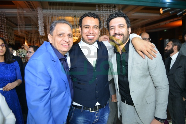بالصور.. نجوم الفن يحتفلون بزفاف "مصطفى السبكي" و"ياسمين حسين" بالصور.. نجوم الفن يحتفلون بزفاف "مصطفى السبكي" و"ياسمين حسين"