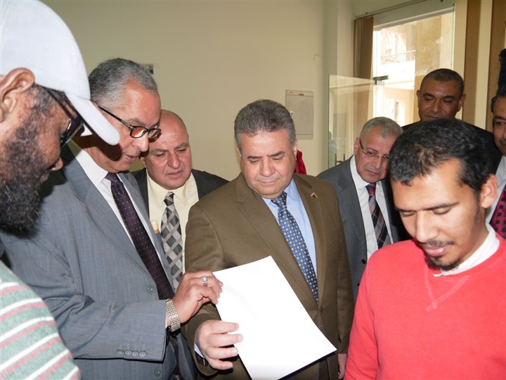 رئيس جامعة بنها يفتتح مركز لذوى الاحتياجات الخاصة