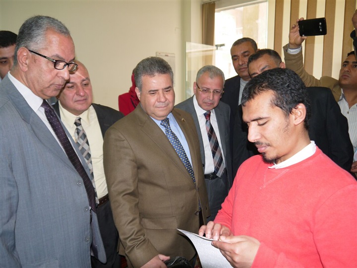 رئيس جامعة بنها يفتتح مركز لذوى الاحتياجات الخاصة