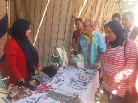 بالصور: وزارة الشباب تنظم مبادرة "شغل نفسك"بأسوان