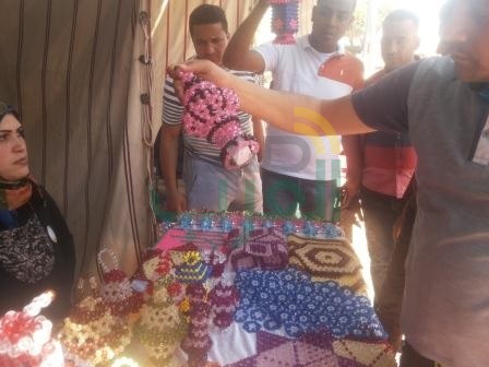 بالصور: وزارة الشباب تنظم مبادرة "شغل نفسك"بأسوان