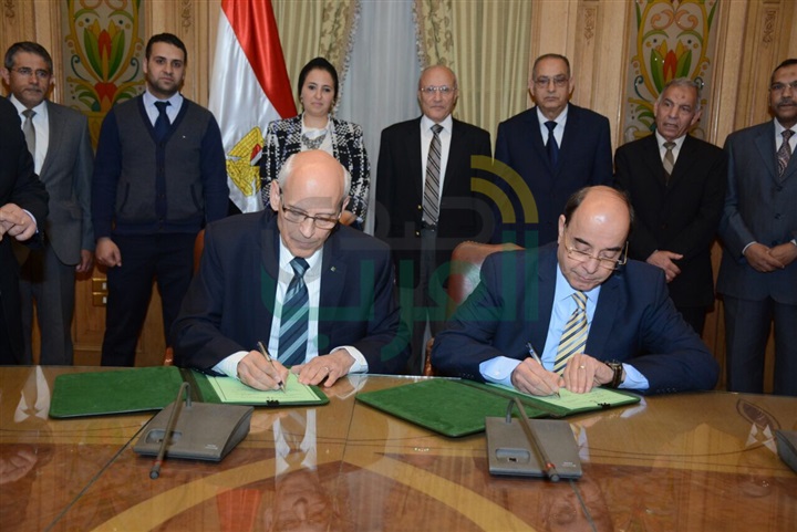 الإنتاج الحربى توقع بروتوكول تعاون لتطوير الكهرباء وتحلية المياه 