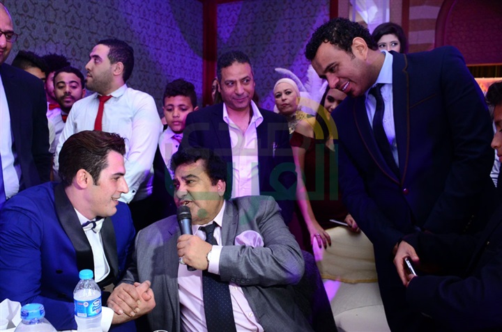 بالصور.. نجوم الغناء يتألقون فى حفل زفاف "أحمد وآية" بالصور.. نجوم الغناء يتألقون فى حفل زفاف "أحمد وآية"