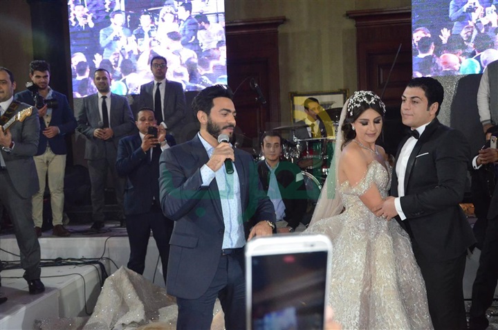 بالصور.. زفاف أسطوري لـ"كريم ورانيا" برعاية تامر وحماقى بالصور.. زفاف أسطوري لـ"كريم ورانيا" برعاية تامر وحماقى