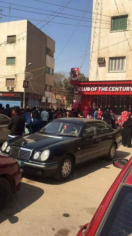 بالصور .. إفتتاح فرع" الأهلى ستورز"بحضور لاعبى النادى الأهلى ببنها