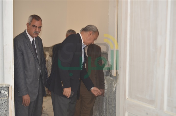 بالصور.. محافظ قنا يتفقد أعمال ترميم وصيانة مركز الحكيم لتأهيل المعاقين