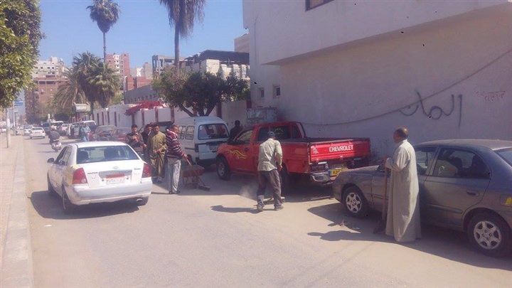 بالصور .. محافظ كفر الشيخ يتابع مبادرة "مستشفي نظيفة وجميلة"