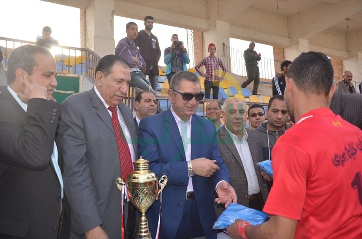 محافظ كفرالشيخ يشهد فوز فريق دسوق في نهائى تصفيات دورى مراكز الشباب