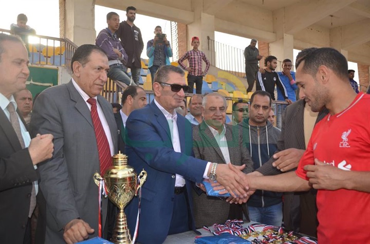 محافظ كفرالشيخ يشهد فوز فريق دسوق في نهائى تصفيات دورى مراكز الشباب