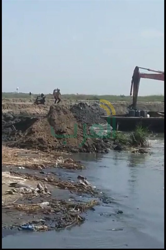 بالصور.. إزالة تعديات على 100 فدان ببحيرة البرلس