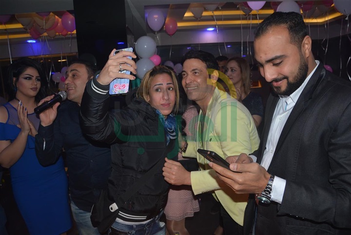 بالصور .. مجد القاسم وسعد الصغير فى عيد ميلاد دينا بالصور .. مجد القاسم وسعد الصغير فى عيد ميلاد دينا