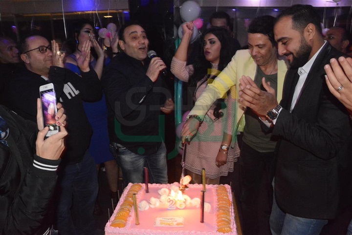 بالصور .. مجد القاسم وسعد الصغير فى عيد ميلاد دينا بالصور .. مجد القاسم وسعد الصغير فى عيد ميلاد دينا