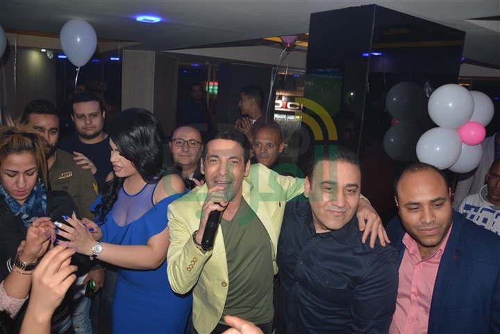بالصور .. مجد القاسم وسعد الصغير فى عيد ميلاد دينا بالصور .. مجد القاسم وسعد الصغير فى عيد ميلاد دينا