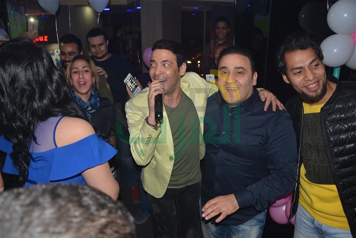 بالصور .. مجد القاسم وسعد الصغير فى عيد ميلاد دينا بالصور .. مجد القاسم وسعد الصغير فى عيد ميلاد دينا