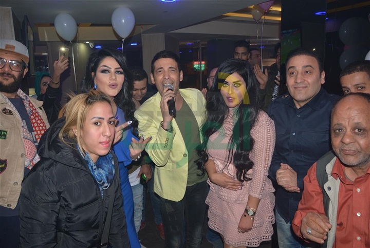 بالصور .. مجد القاسم وسعد الصغير فى عيد ميلاد دينا بالصور .. مجد القاسم وسعد الصغير فى عيد ميلاد دينا
