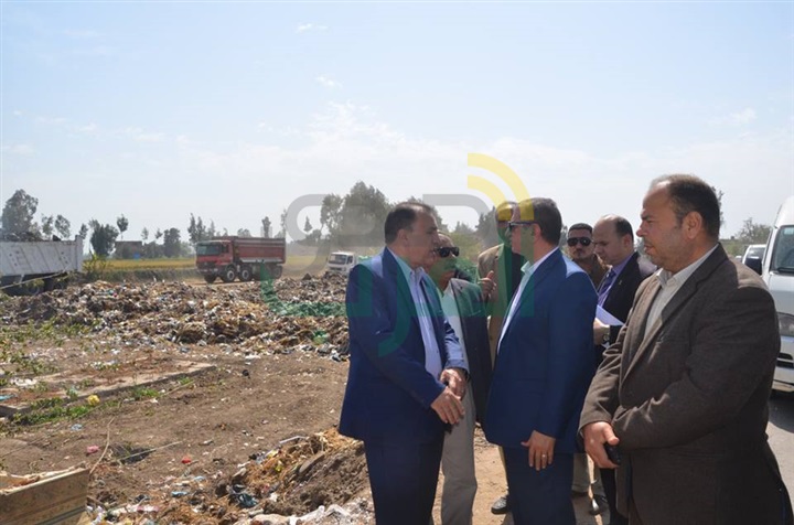 محافظ كفرالشيخ يتابع أعمال تجهيز شونة سيارات المرور الجديدة بشرق المدينة