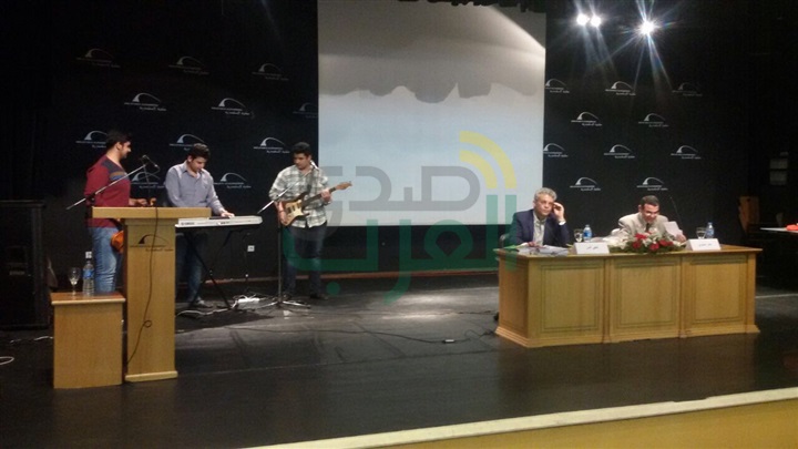 "قصيدتى فى ألحان الزمان" ندوة العميد ناجى أنس بمكتبة الإسكندرية "قصيدتى فى ألحان الزمان" ندوة العميد ناجى أنس بمكتبة الإسكندرية