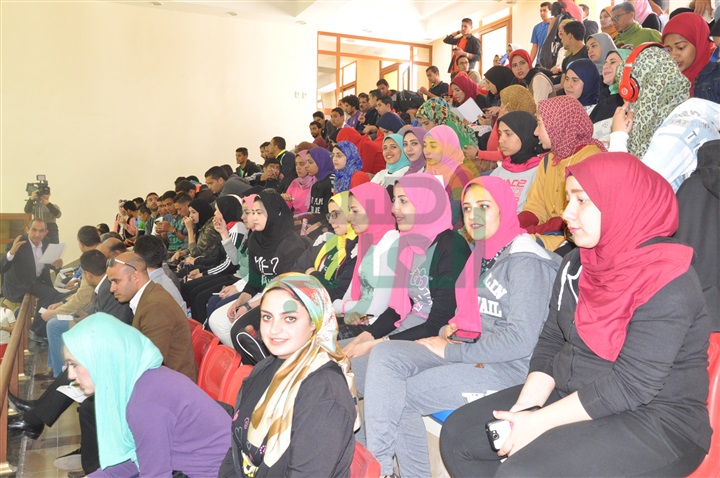 بالصور.. رئيس جامعة كفر الشيخ يفتتح البطولة المفتوحة للإسكواش