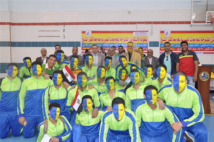 بالصور.. فوز المنصورة وطنطا بالبطولة المفتوحة للإسكواش بجامعة كفر الشيخ