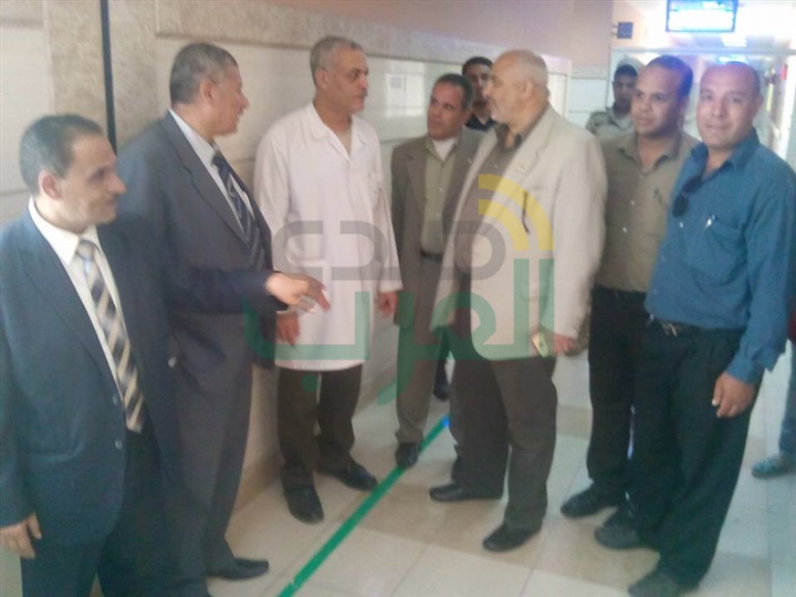 بالصور..طلاب كفر الشيخ يزورون مصابي العمليات الإرهابية بالمستشفي العسكري