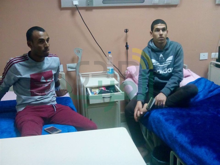 بالصور..طلاب كفر الشيخ يزورون مصابي العمليات الإرهابية بالمستشفي العسكري