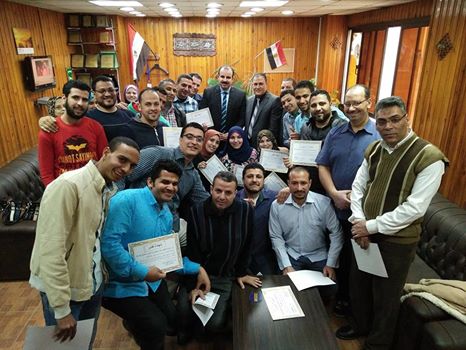 مديرية الصحة بالشرقية  تكرم 28 من العاملين المكلفين بانشاء قاعدة بيانات للقطاع الصحى
