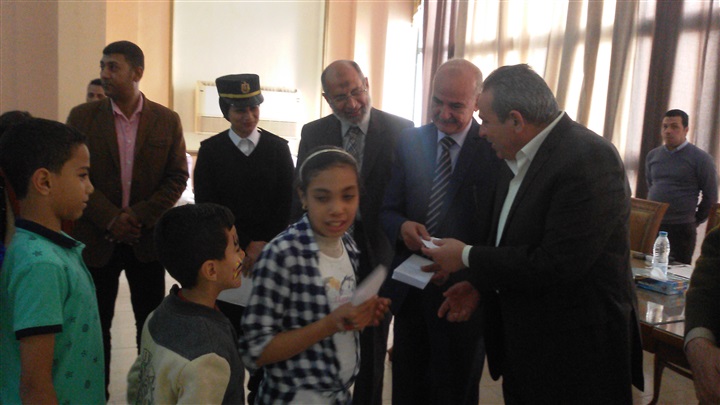 بالصور .. مديرية أمن القليوبية تحتفل مع الأيتام بيوم اليتيم
