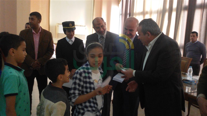 بالصور .. مديرية أمن القليوبية تحتفل مع الأيتام بيوم اليتيم