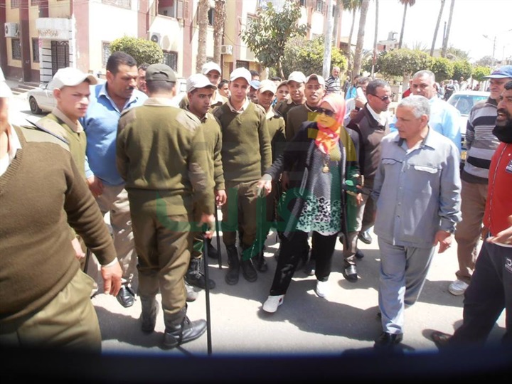 بالصور.. حملة مكبرة لإزالة الإشغالات في الحامول بكفر الشيخ
