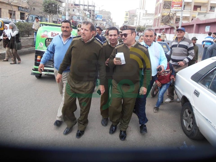 بالصور.. حملة مكبرة لإزالة الإشغالات في الحامول بكفر الشيخ