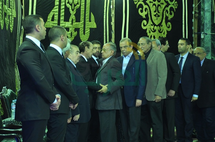 بالصور.. ‎توافد نجوم الفن لعزاء والدة الإعلامية بوسي شلبي